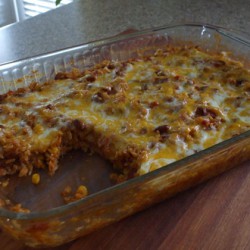 Chipotle Red Beans & Rice Casserole