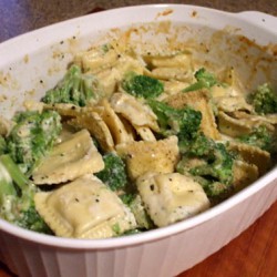 Primavera Ravioli Bake