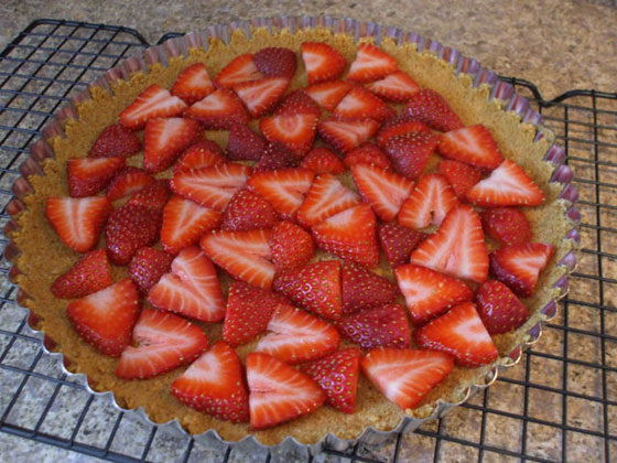 Strawberry S'more Tart