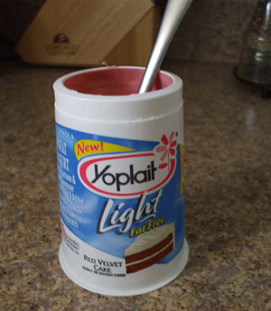 Yoplait Light Red Velvet Cake Yogurt