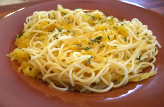 Spaghetti with Squash