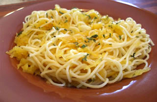Spaghetti with Squash Spaghetti with Squash