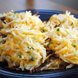 Sharp Cheddar and Hashbrown Patties