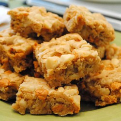 Butterscotch Macadamia Nut Bars