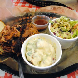 Martin's Bar-B-Que Joint Pork Plate