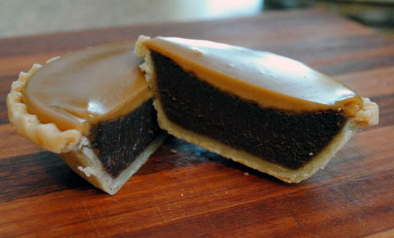 HomeStyle Bakery Caramel Fudge Pie