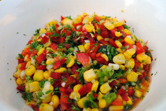 Crunchy Corn Relish