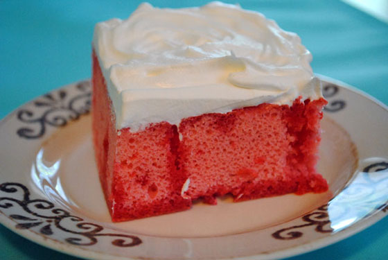 Strawberry Poke Cake