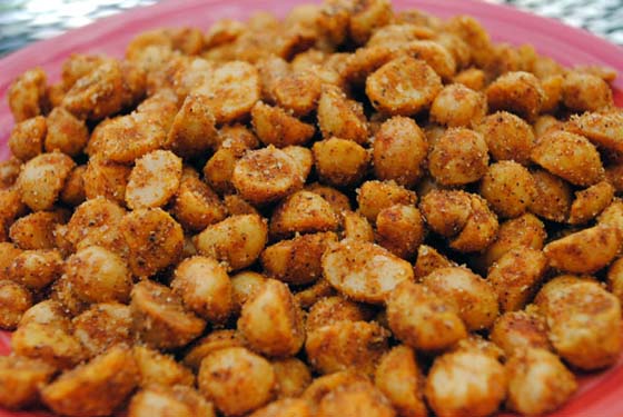 Spiced Macadamia Nuts