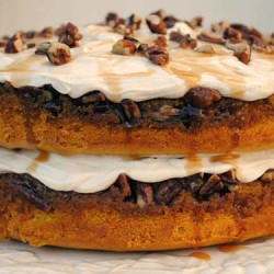 Praline Pumpkin Cake