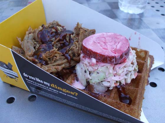 BBQ Pulled Pork Wafel