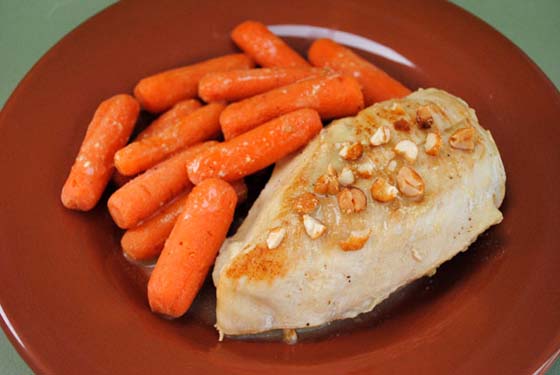 Honey Mustard Chicken and Carrots