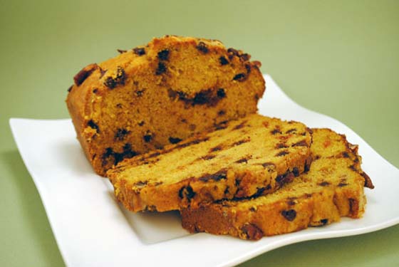 Chocolate Chip Pumpkin Bread