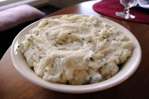 Buttermilk Chive Mashed Potatoes