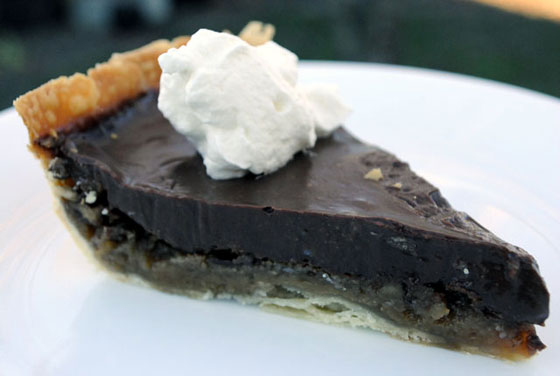 Chocolate Silk Pecan Pie