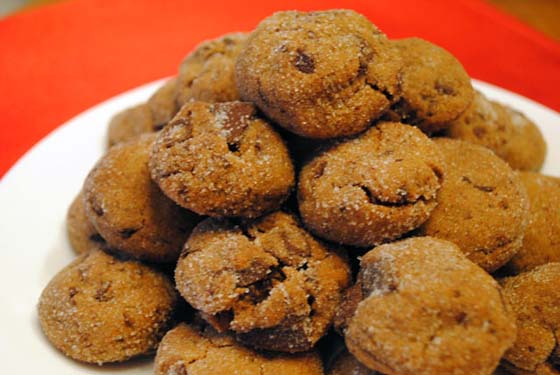 Chewy Chocolate Gingerbread Cookies