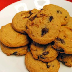 Chunky Peanut, Chocolate, and Cinnamon Cookies