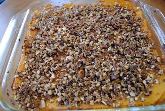 Sweet Potato Pecan Casserole