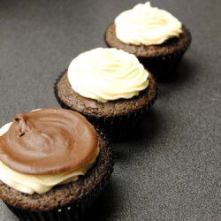 Irish Car Bomb Chocolate Cupcakes