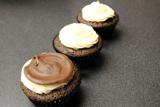 Irish Car Bomb Chocolate Cupcakes