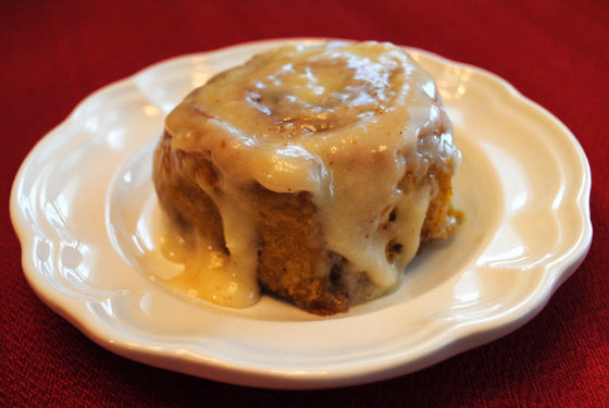 Pumpkin Cinnamon Roll