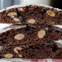 Chocolate Almond Biscotti