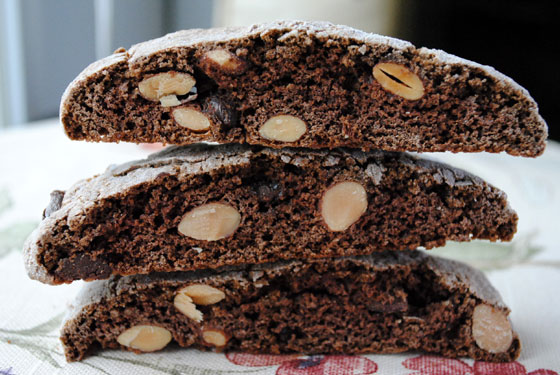 Chocolate Almond Biscotti