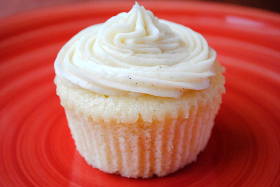 Vanilla Bean Cupcakes