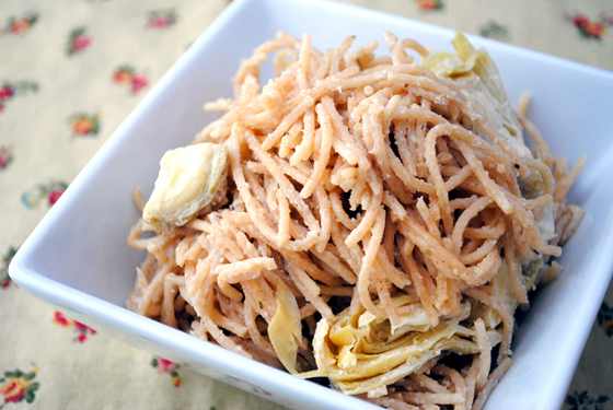 Creamy Artichoke Pasta