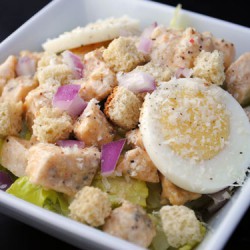 Spicy Chicken Caesar Salad