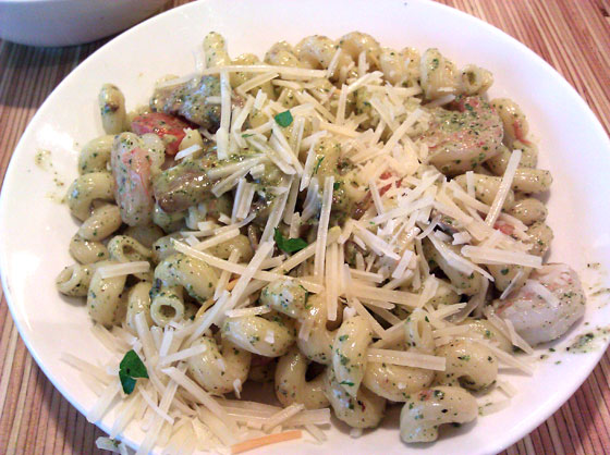 Noodles & Company Pesto Cavatappi