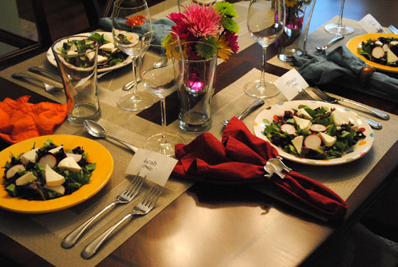 Spring Dinner Preset Salads