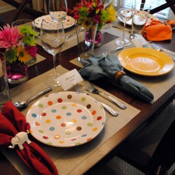 Spring Table Setting