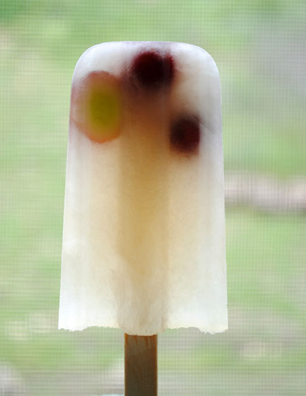 White Grape Popsicles