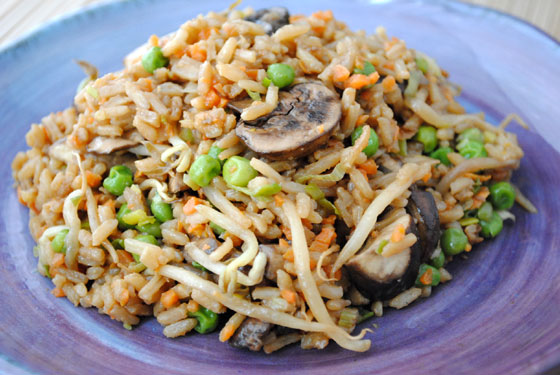 Fried Rice with Vegetables