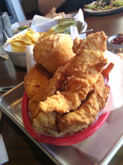 Basket of Crispy Little Fish