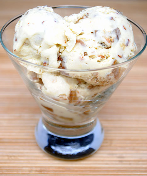 Date, Rum, and Pecan Ice Cream