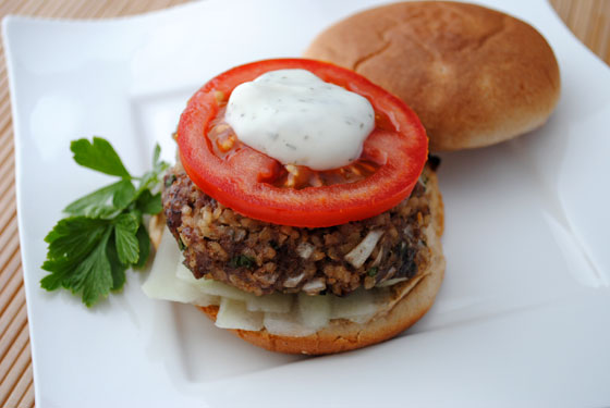 Lamb & Bulgur Burger