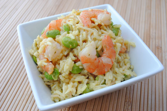 Citrus Shrimp and Rice