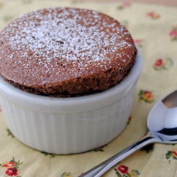 Dark Chocolate Souffle