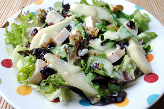 Turkey Pear Salad