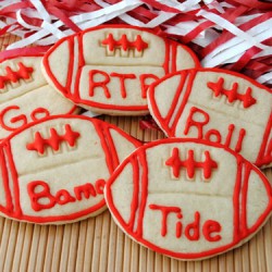 Bama Football Cookies