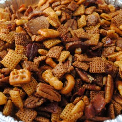 Bourbon Bacon Chex Mix