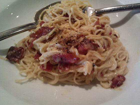 Porta Via Spaghetti Carbonara