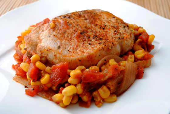 Spicy Skillet Pork Chops