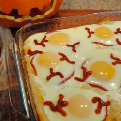 Baked Eyeball Eggs