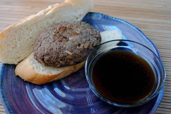 French Dip Burgers