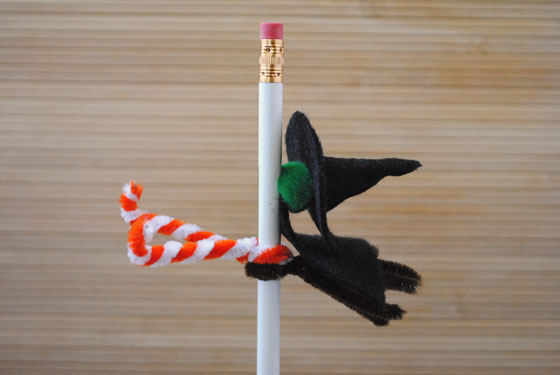 Smashed Witch Pencil