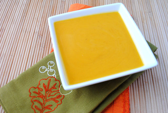 Spiced Apple Butternut Soup