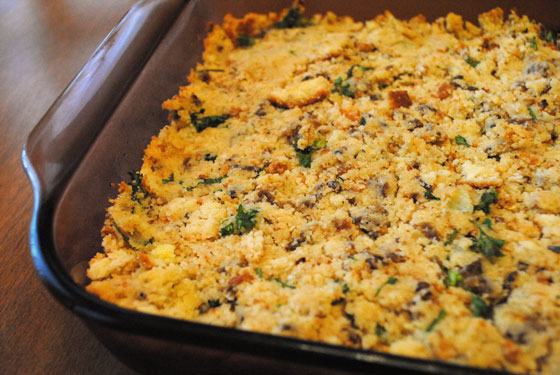 Cornbread & Sausage Stuffing